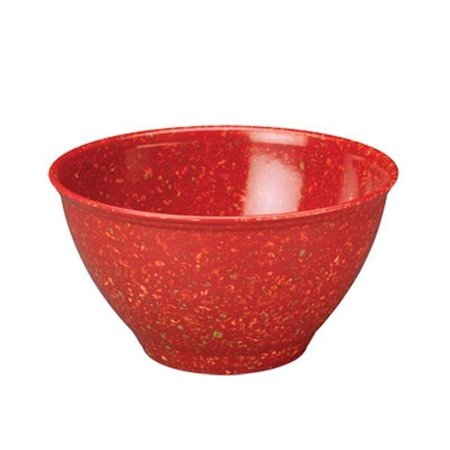 RACHAEL RAY Rachael Ray 56603 Garbage Bowl with Rubber Foot - Red 56603